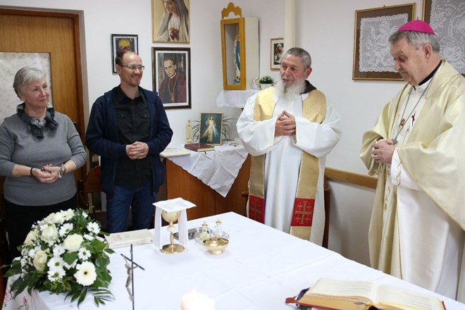 Mons. Mrzljak predvodio euharistijsko slavlje u Domu socijalne skrbi za starije i nemoćne osobe Lekić